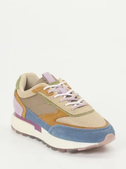 THE HOFF BRAND – Sneaker aus Veloursleder multicolor