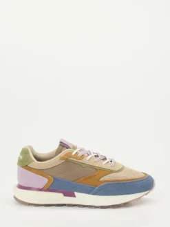 THE HOFF BRAND – Sneaker aus Veloursleder multicolor