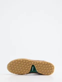 THE HOFF BRAND – Sneaker aus Veloursleder und Textil braun
