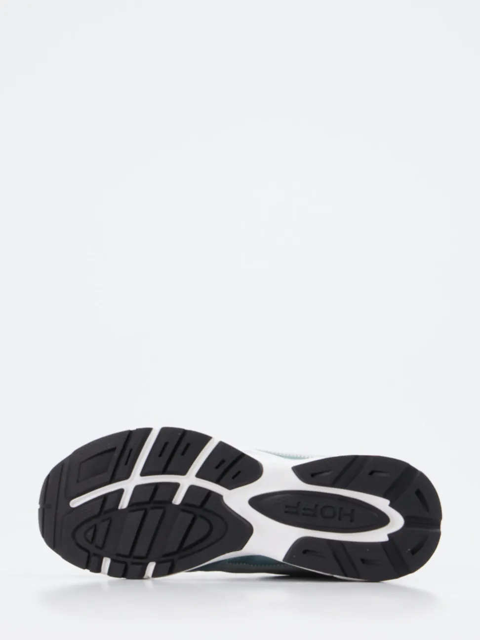 THE HOFF BRAND – Sneaker aus Metallicleder Eisblau