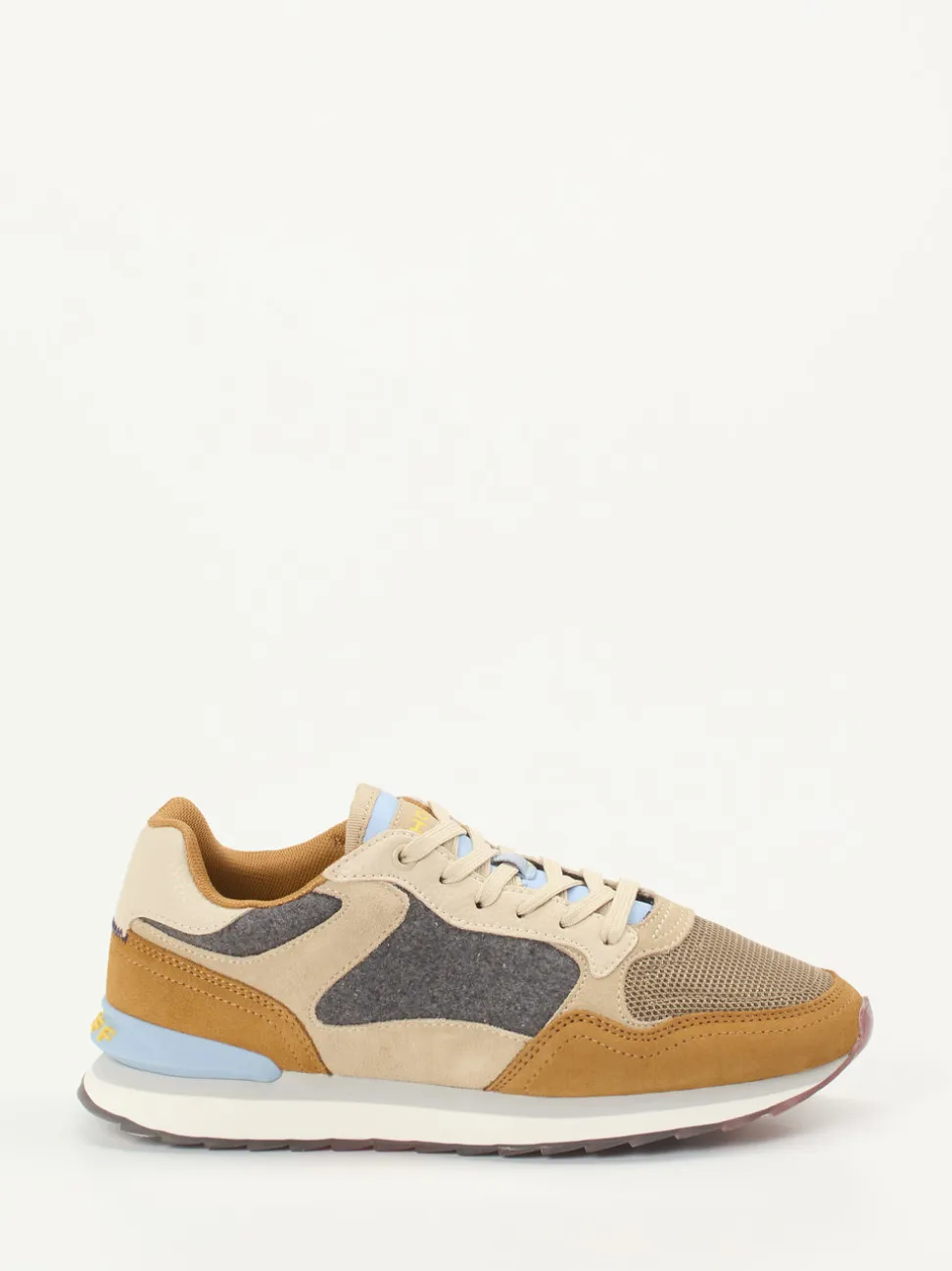 THE HOFF BRAND – Sneaker aus Veloursleder Beige