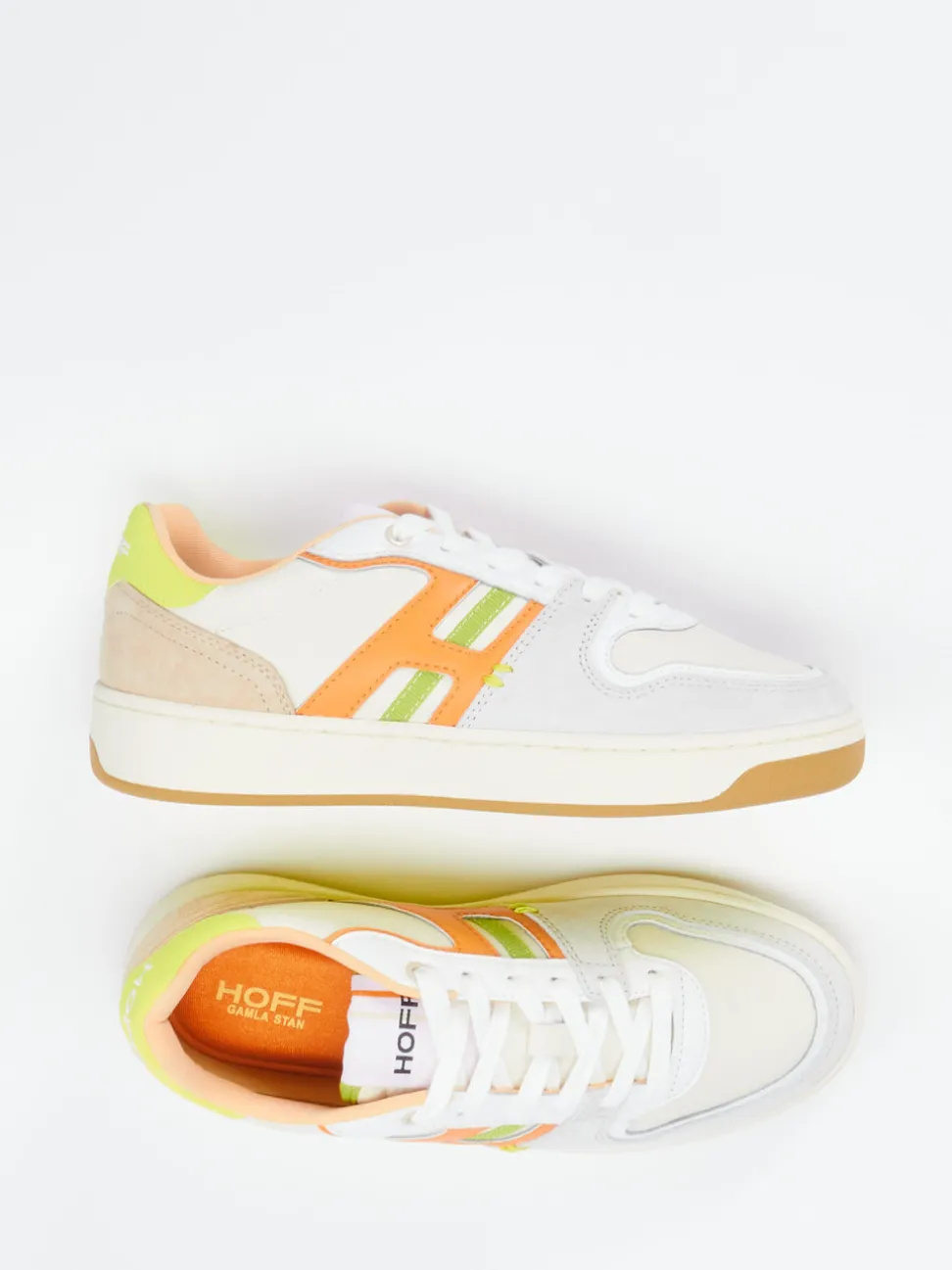 THE HOFF BRAND – Sneaker aus Kalbleder und Veloursleder