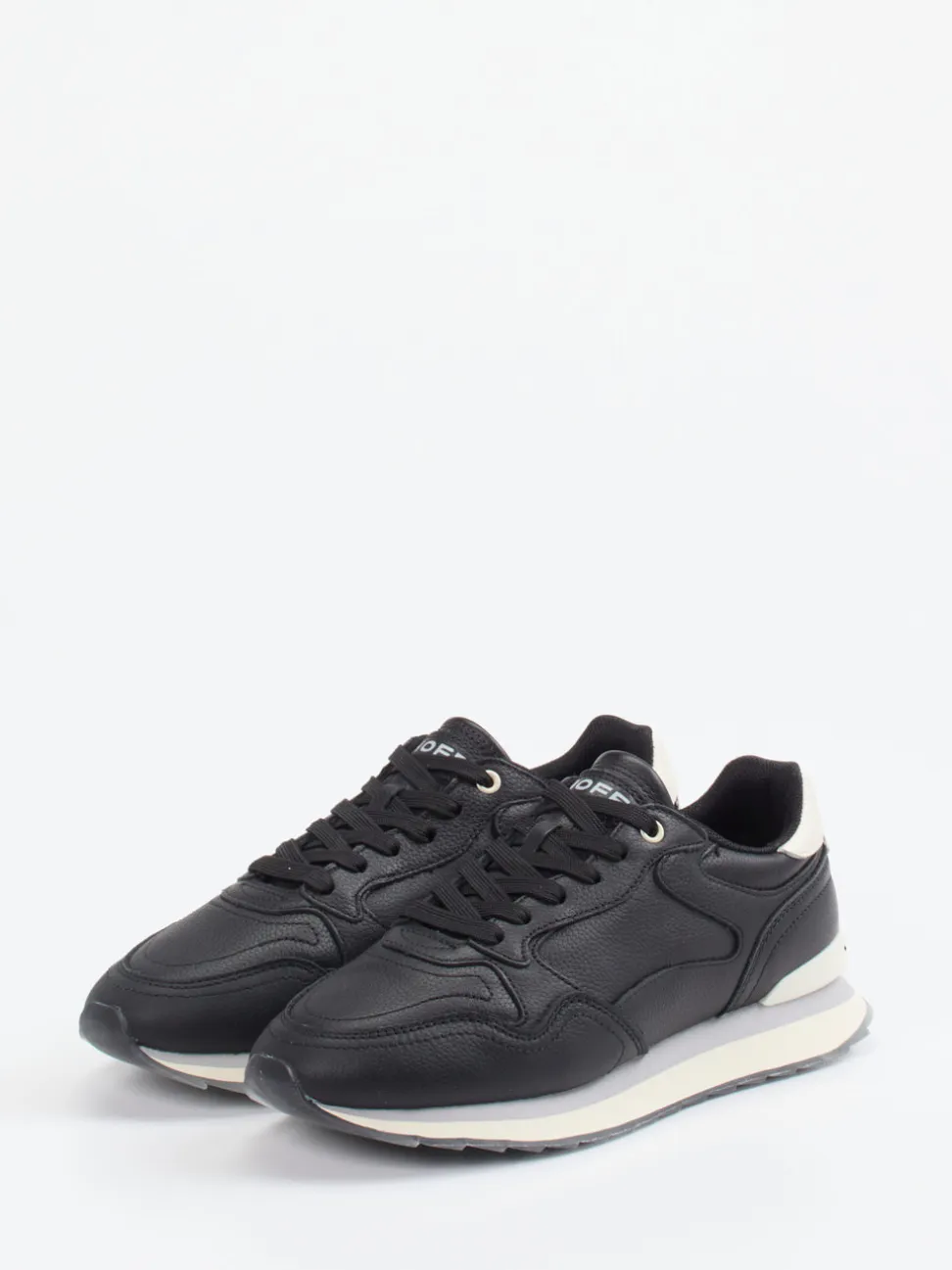 THE HOFF BRAND – Sneaker aus Kalbleder Schwarz