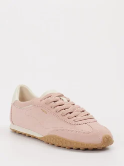 THE HOFF BRAND – Sneaker aus Veloursleder altrosa