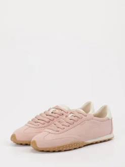 THE HOFF BRAND – Sneaker aus Veloursleder altrosa