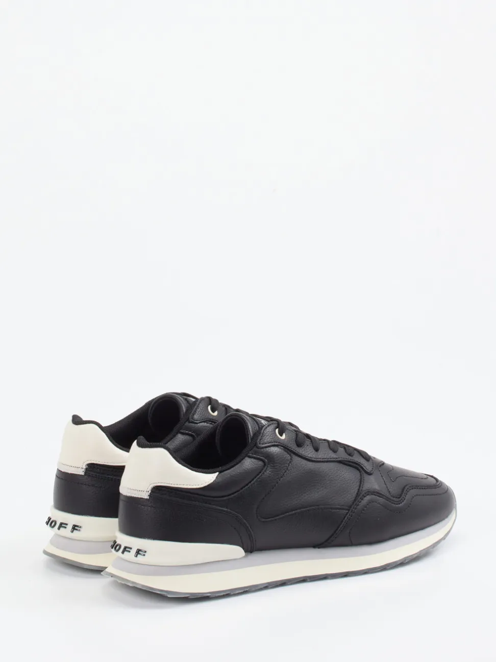 THE HOFF BRAND – Sneaker Chicago aus Leder Schwarz