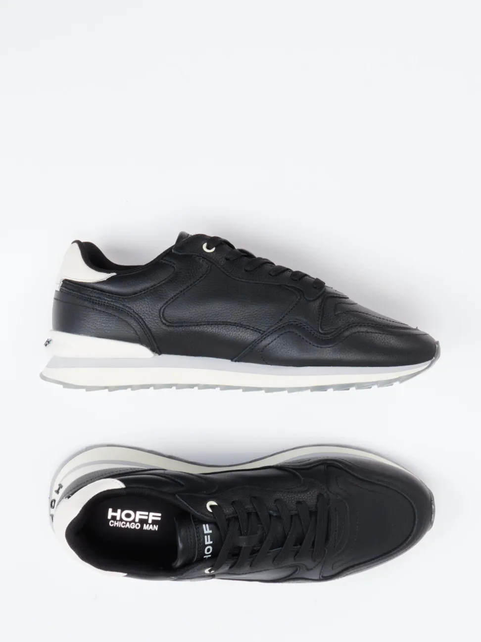 THE HOFF BRAND – Sneaker Chicago aus Leder Schwarz