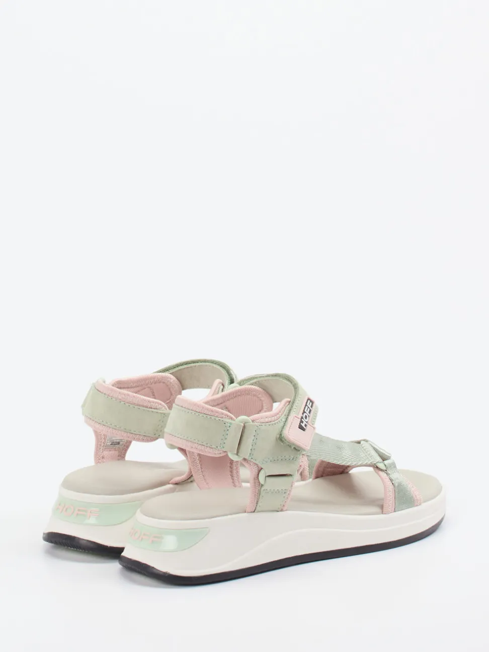 THE HOFF BRAND – Trekking-Sandalen aus Textil grün