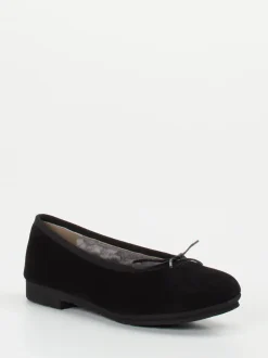 Thierry Rabotin – Ballerinas aus Veloursleder schwarz