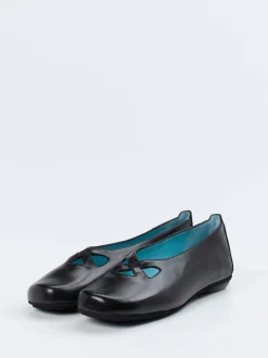 Thierry Rabotin – Ballerinas aus Lammleder Schwarz