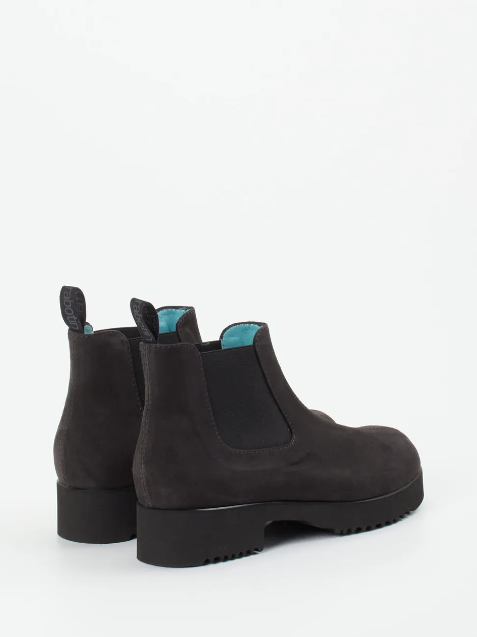 Thierry Rabotin – Chelsea Boots aus Veloursleder anthrazit