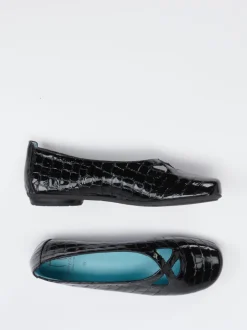 Thierry Rabotin – Komfort-Ballerinas aus Leder schwarz