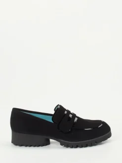 Thierry Rabotin – Loafer aus Veloursleder Schwarz