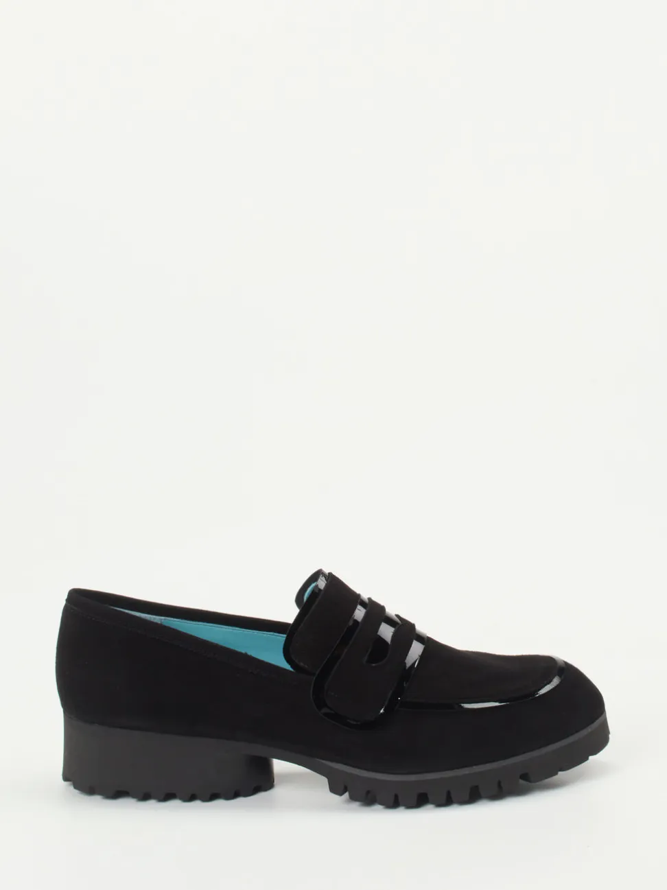 Thierry Rabotin – Loafer aus Veloursleder Schwarz