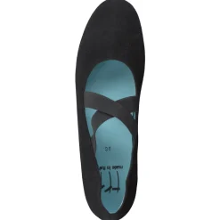 Thierry Rabotin – Mary Janes aus Veloursleder schwarz