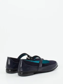 Thierry Rabotin – Mary Jane Ballerinas aus Lammleder Dunkelblau