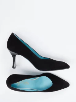 Thierry Rabotin – Pumps aus Veloursleder Schwarz