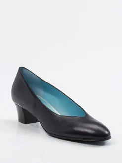Thierry Rabotin – Pumps aus Lammleder in Blau
