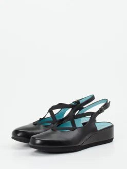 Thierry Rabotin – Slingpumps aus Lammleder Schwarz