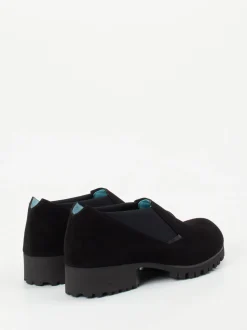 Thierry Rabotin – Slipper aus Veloursleder schwarz