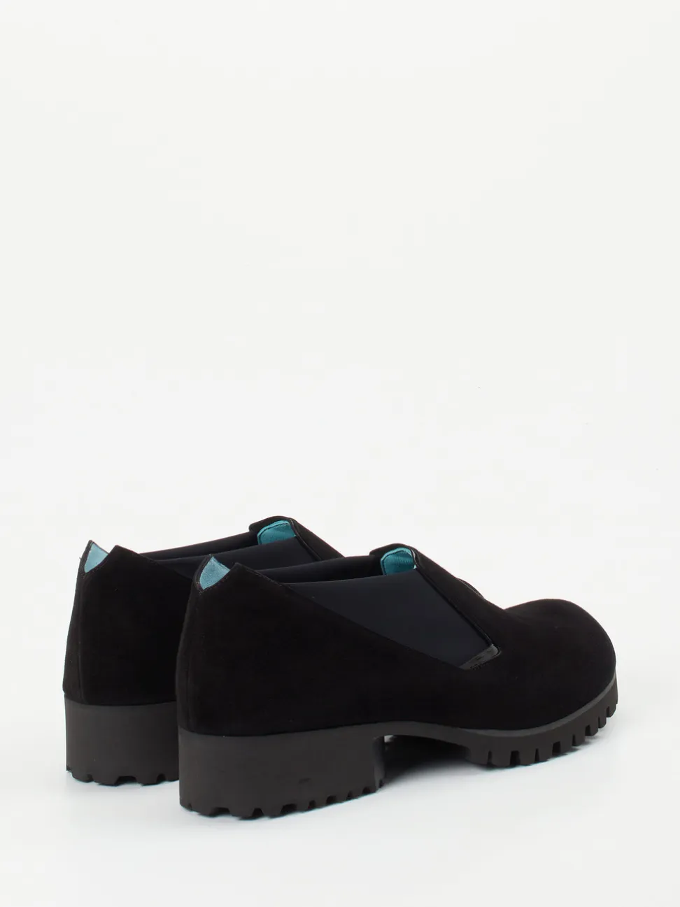 Thierry Rabotin – Slipper aus Veloursleder schwarz