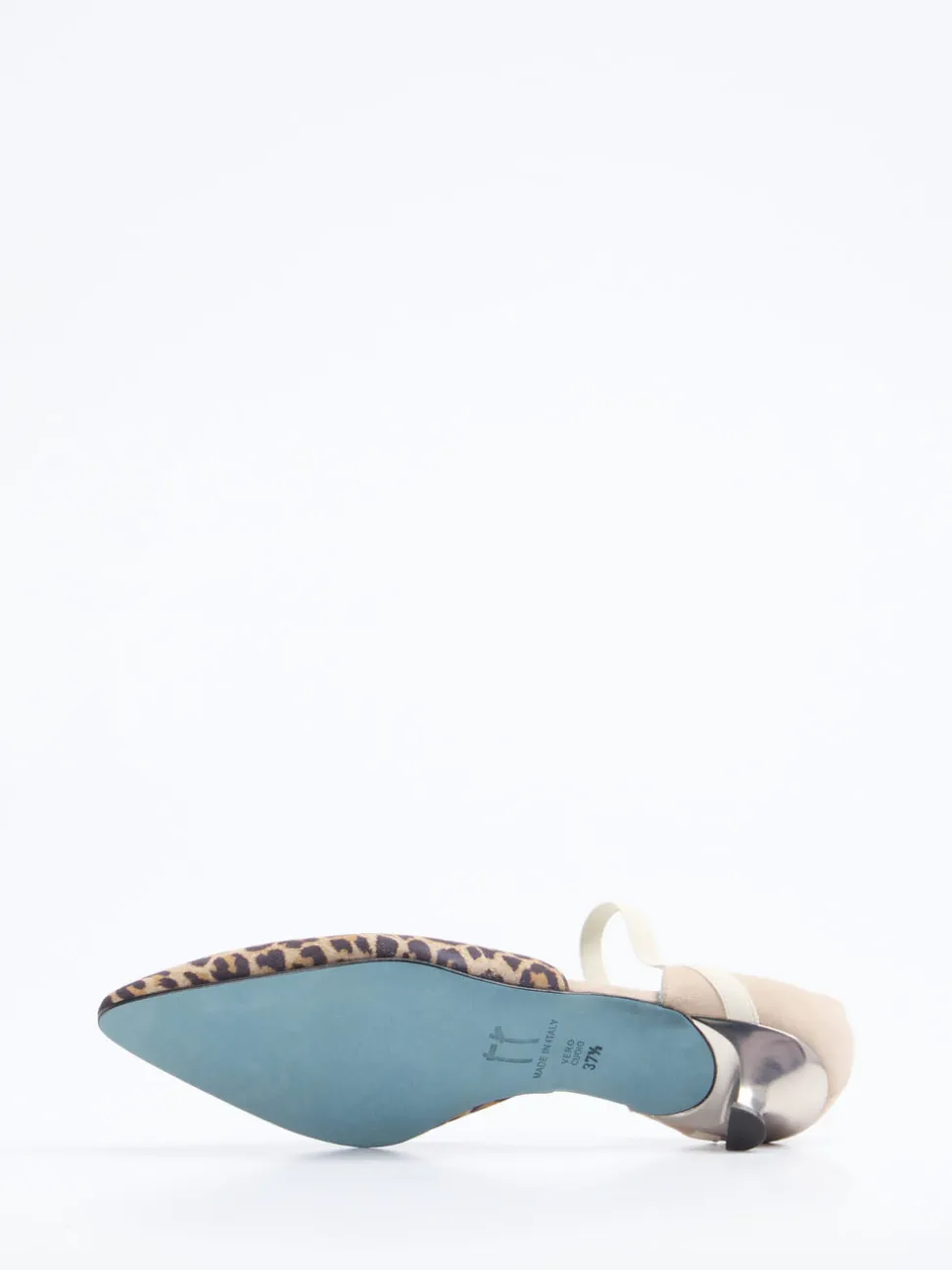 Thierry Rabotin – Spangenpumps aus Veloursleder Beige