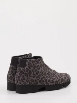 Thierry Rabotin – Stiefelette aus Veloursleder grau