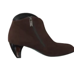 Thierry Rabotin – Stiefeletten aus Veloursleder Dunkelbraun