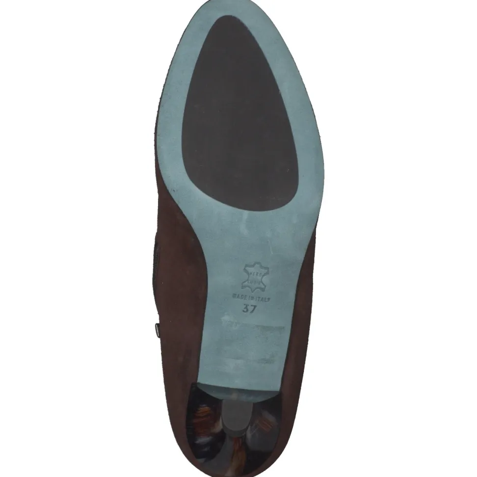 Thierry Rabotin – Stiefeletten aus Veloursleder Dunkelbraun
