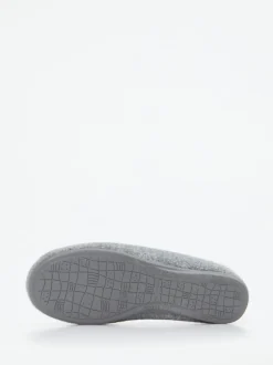 Thies – Ballerina-Hausschuh aus Filz in Grau