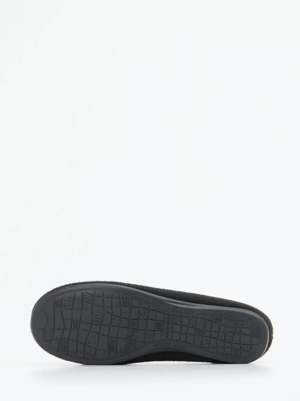 Thies – Ballerina-Hausschuh aus Wolle schwarz