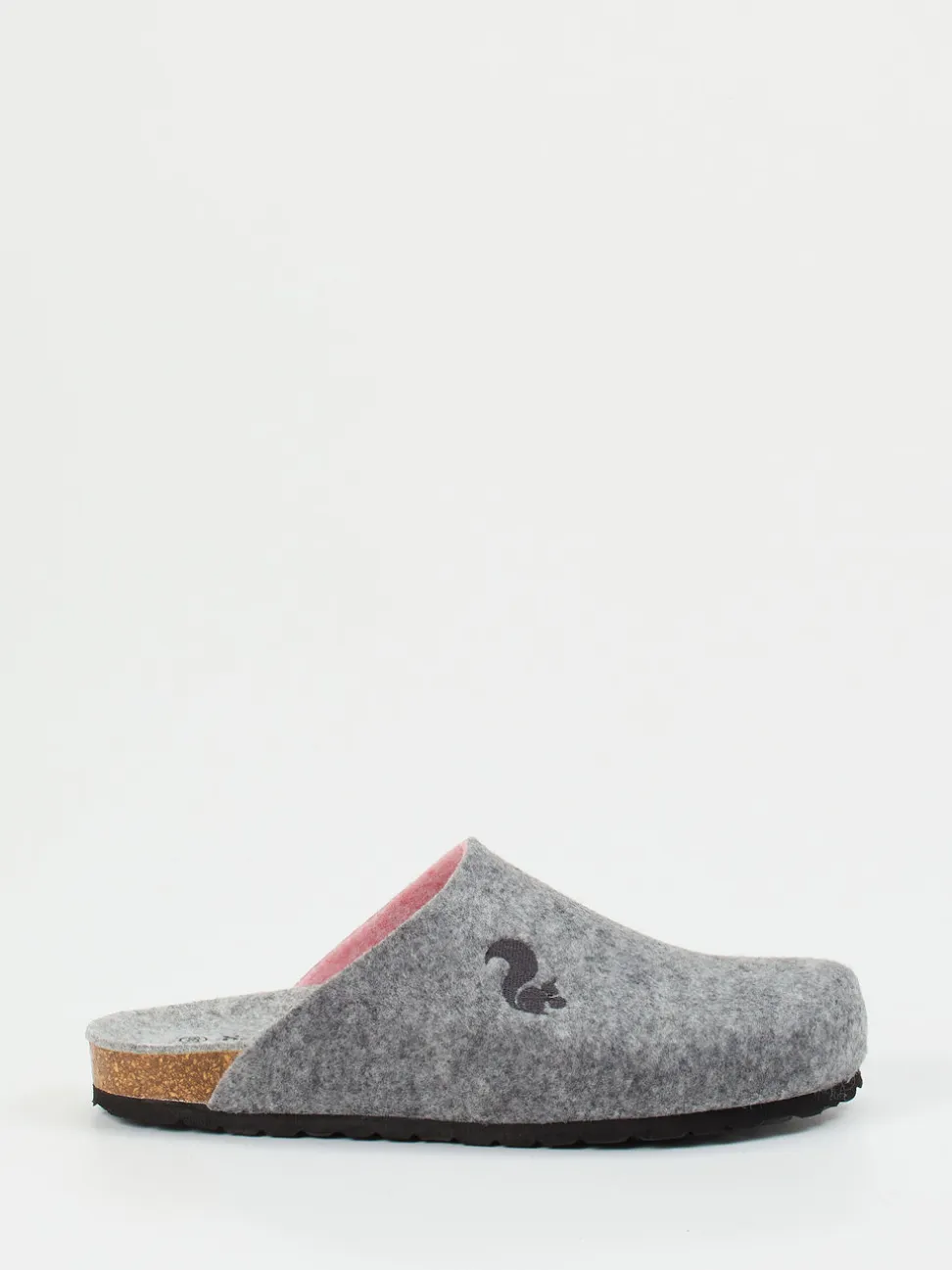 Thies – Filzpantoffeln aus Wollmix in Grau
