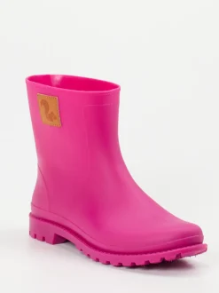 Thies – Gummistiefel aus veganem Material pink