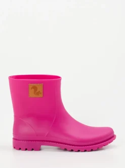 Thies – Gummistiefel aus veganem Material pink