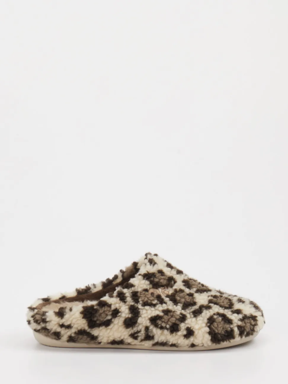 Thies – Hausschuhe aus Textil in Leoprint-Optik