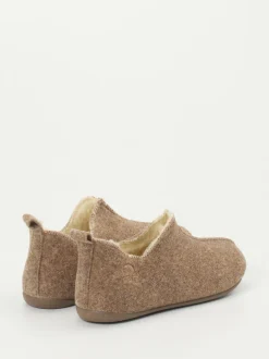 Thies – Hausschuhe aus Wollfilz in Braun