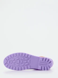 Thies – Kurzschaft-Gummistiefel aus veganem Material Flieder