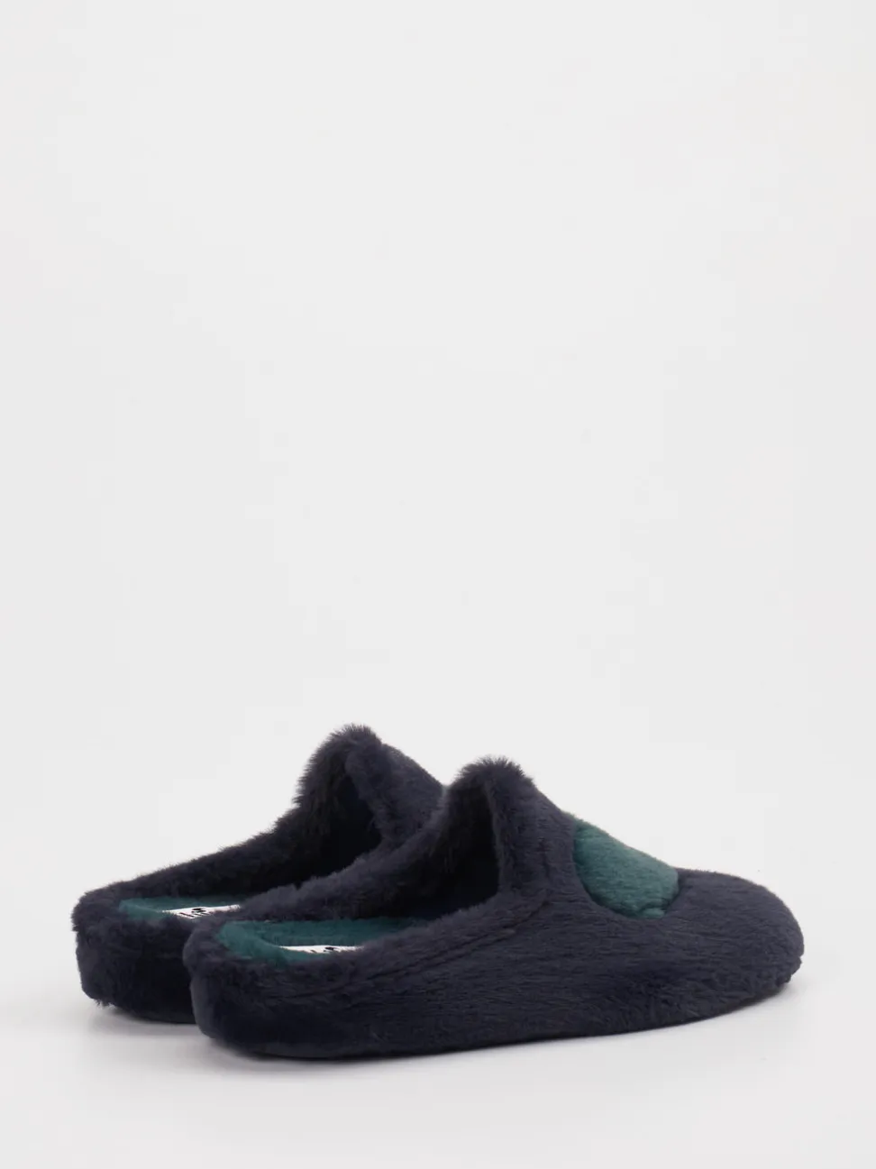 Thies – Pantoffeln aus Textil in Dunkelblau
