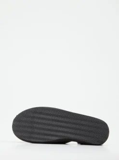 Thies – Pantoffeln aus Veloursleder dunkelbraun