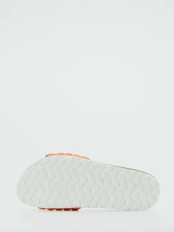 Thies – Pantolette aus Textil in Koralle