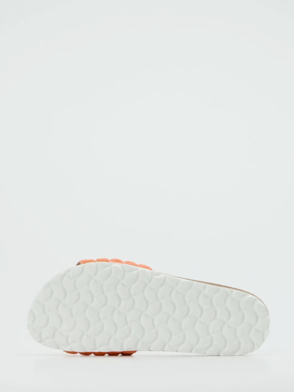 Thies – Pantolette aus Textil in Koralle