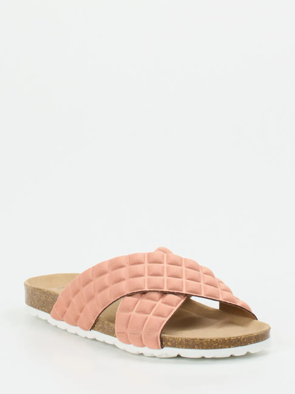 Thies – Pantolette aus Textil in Altrosa