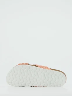 Thies – Pantolette aus Textil in Altrosa
