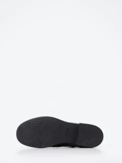 Think – Chelsea Stiefelette aus Kalbleder schwarz