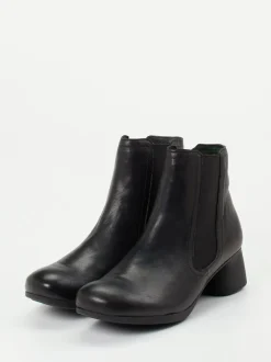 Think – Chelsea-Stiefelette aus Lammleder schwarz