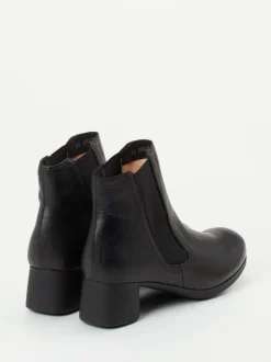 Think – Chelsea-Stiefelette aus Lammleder schwarz