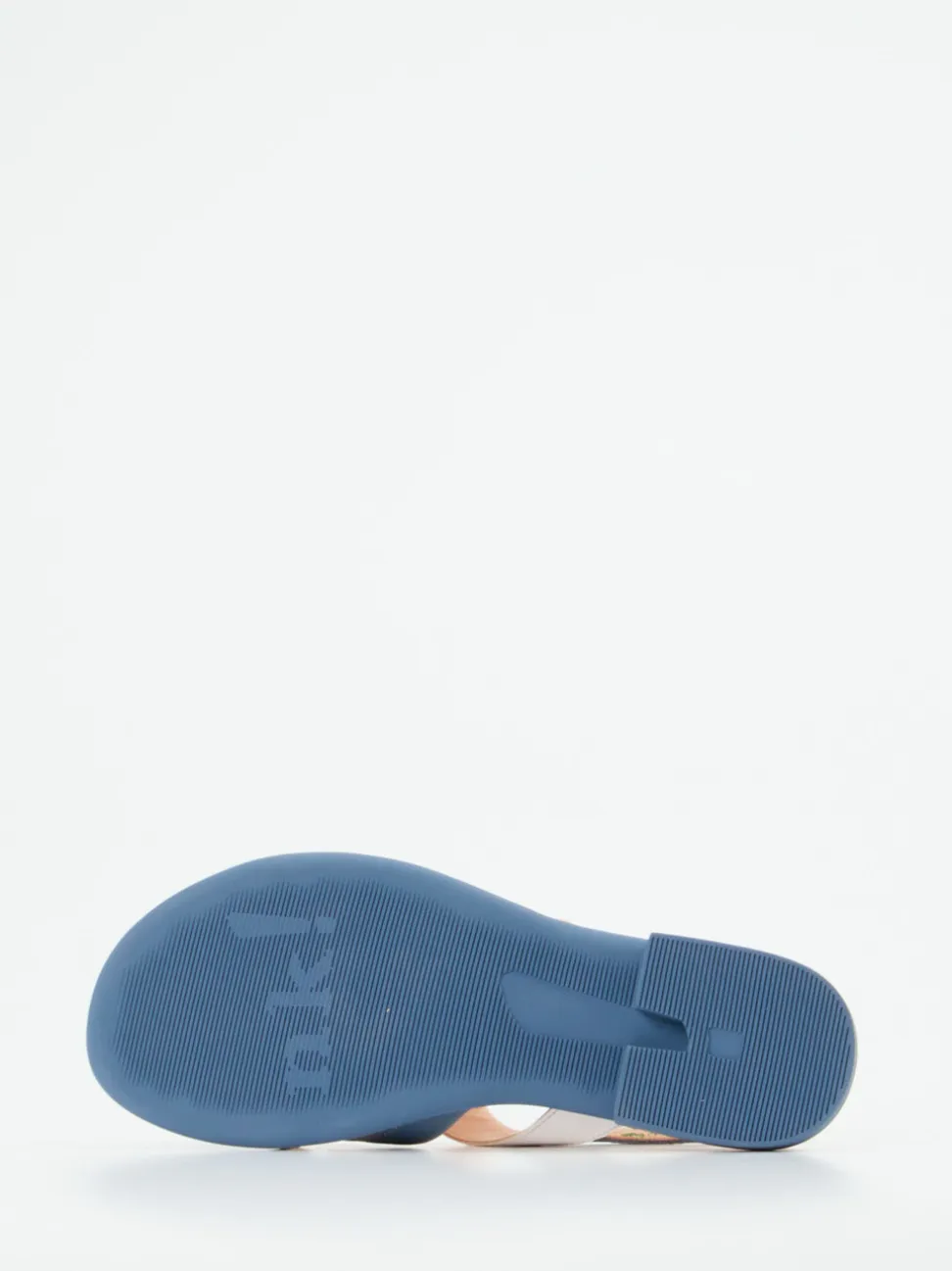 Think – Riemchensandalen aus Kalbleder in Pastell