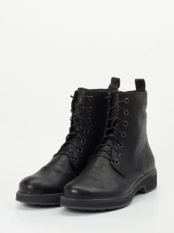 Think – Schnürboots aus Kalbleder Schwarz