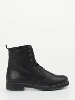 Think – Schnürboots aus Kalbleder Schwarz
