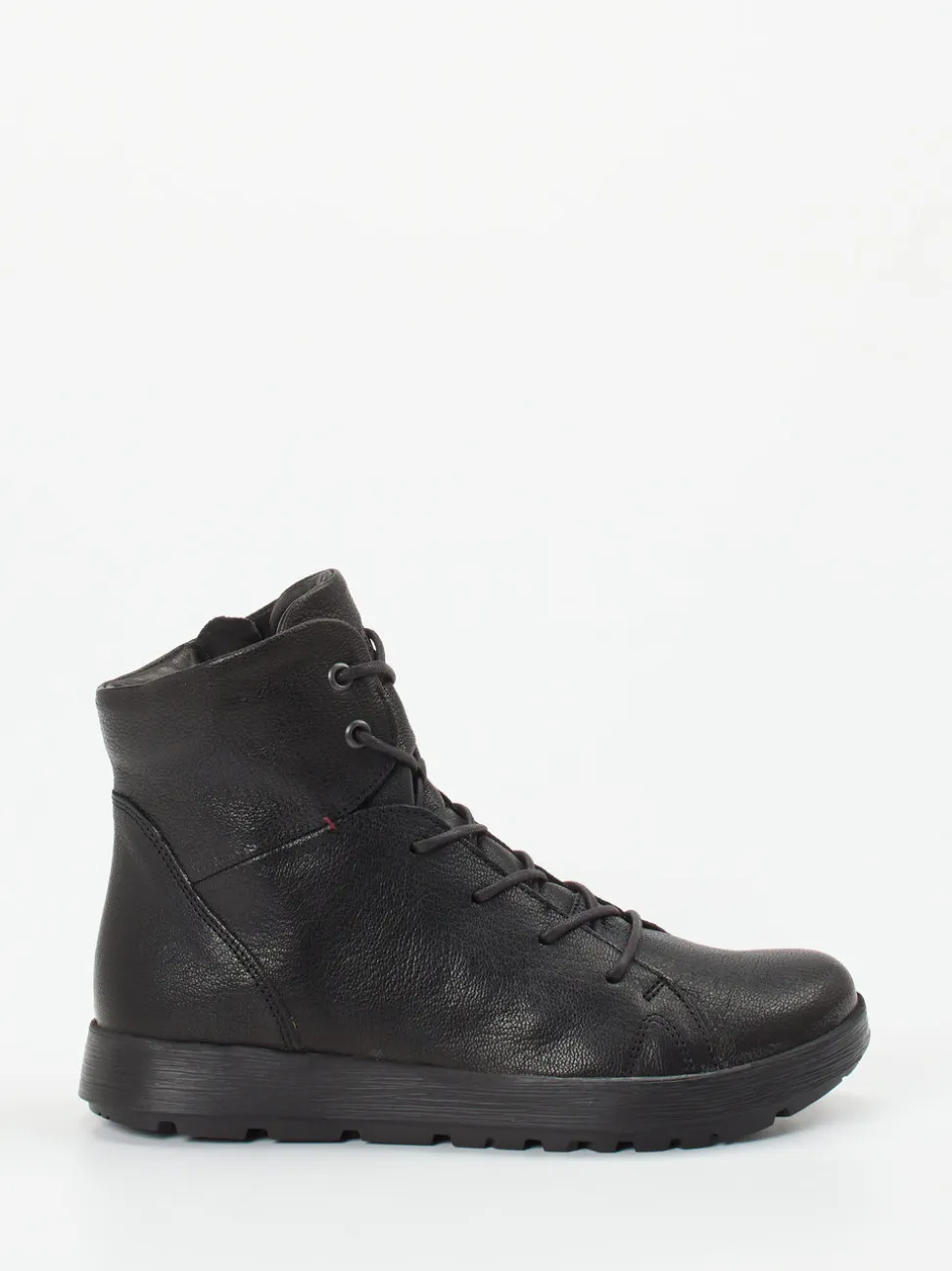 Think – Schnürboots aus Ziegenleder schwarz